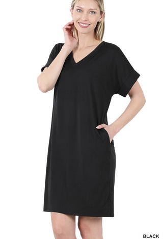 Black Tee Shirt Dress