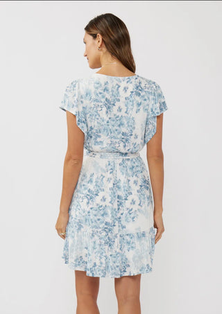Blue Floral Dress