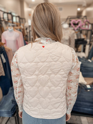 Sweetheart Quilted Vest