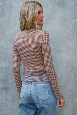 Houndstooth Layer Top