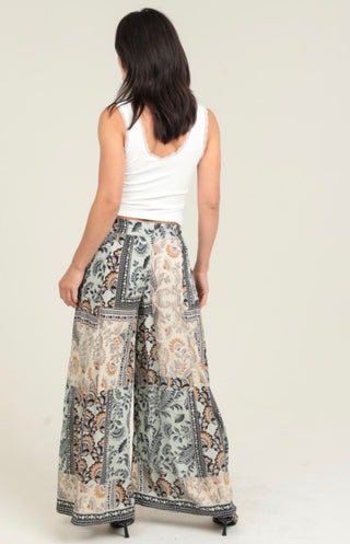 Paisley Patchwork Palazzo Pant
