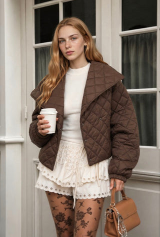 Brown Puffer Jacket