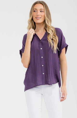 Amethyst Gauze Blouse