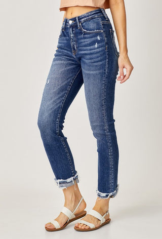 Chloe High Rise Straight Denim