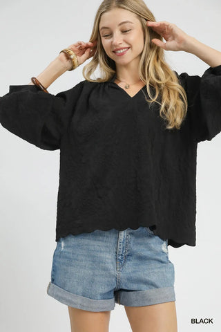 Eden Textured Blouse
