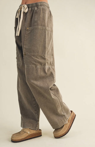Espresso Wide Leg Pant