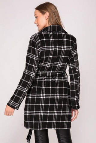 Madison Plaid Coat