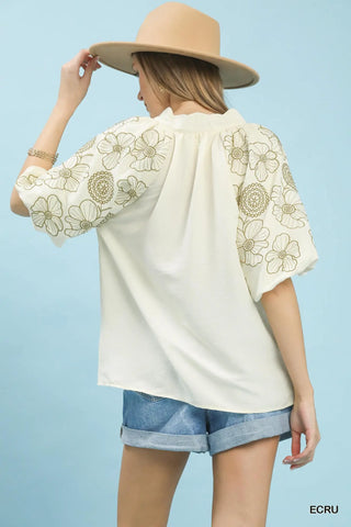 Willow Embroidered Blouse