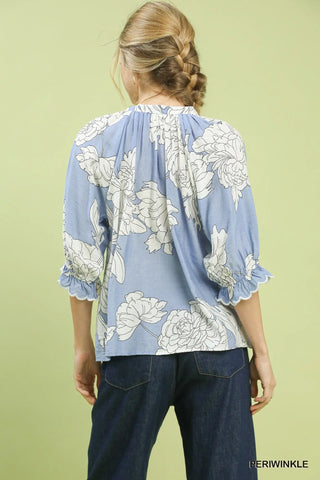 Timeless Peony Blouse