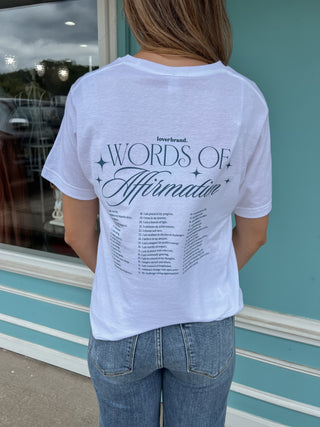 Words of Affirmation Tee