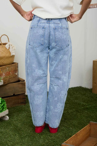 Vintage Bloom Denim