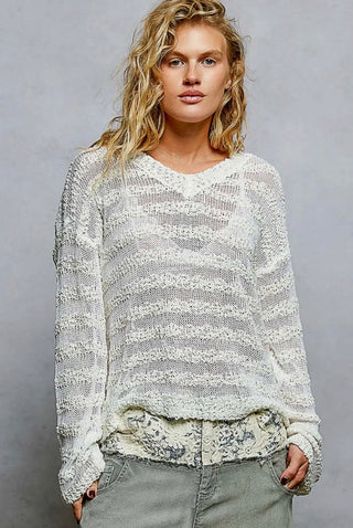 Luna Stripe Sweater