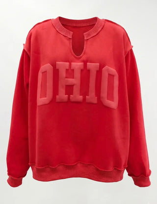 Red Ohio Notch Sweatshirt