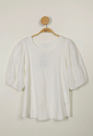 White Mineral Muse Top