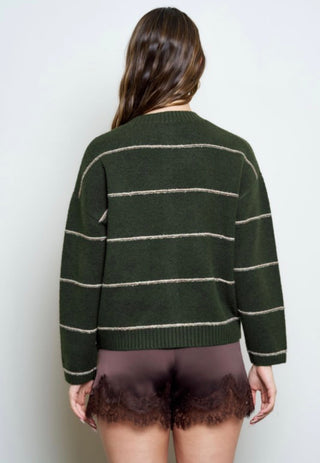 Hunter Stripe Cardigan