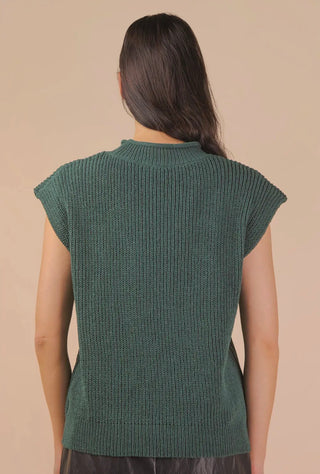 Forest Sleeveless Sweater