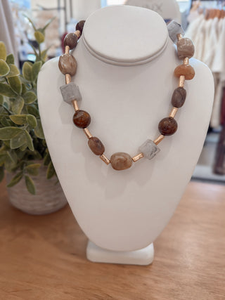 Natural Stone Necklace