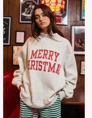 Santa’s Favorite/Merry Christmas Reversible Sweatshirt