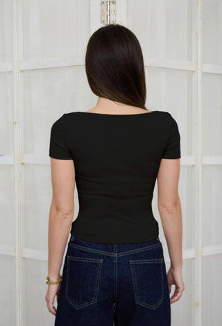 Black Asymmetrical Top