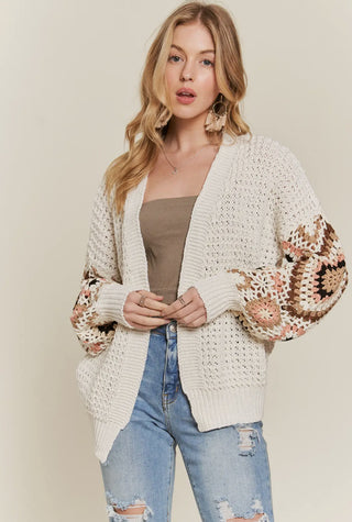 Parker Crochet Cardigan