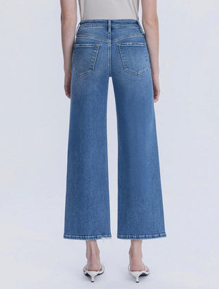 Emma High Rise Ankle Wide Leg Denim