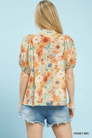 Honey Floral Blouse