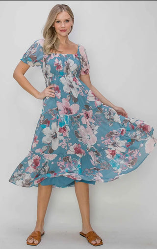 Audrey Floral Dress