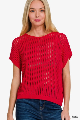 Ruby Sheer Knit Sweater