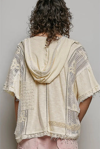 Crochet Contrast Top