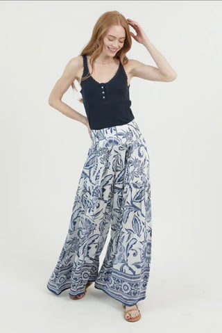 Juniper Border Print Pant