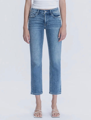Carlene Mid Rise Ankle Denim