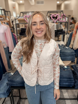 Sweetheart Quilted Vest