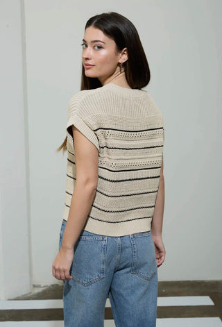 Multi Stripe Cardigan