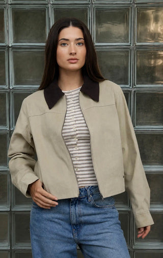 Corduroy Contrast Jacket