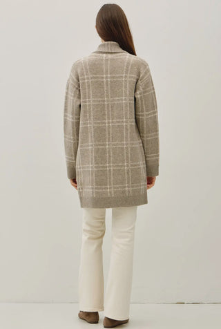 Mocha Coffee Break Coatigan