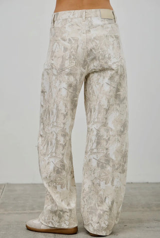 Camo Drift Barrel Jean