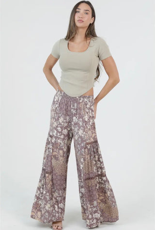 Peppercorn Lace Trim Pant