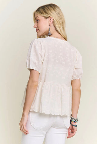 Aria Embroidered Blouse