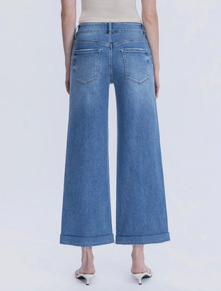 Ava High Rise Trouser Denim