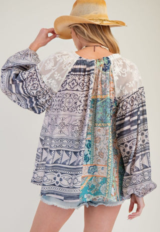 Boho Mix Blouse