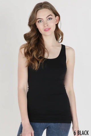 Black Seamless Tank