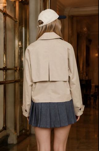Tan Trench Jacket