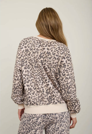 Cream Leo Sweatshirt