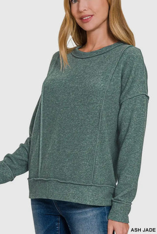 Ash Jade Crewneck Fleece