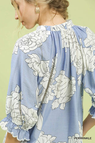 Timeless Peony Blouse