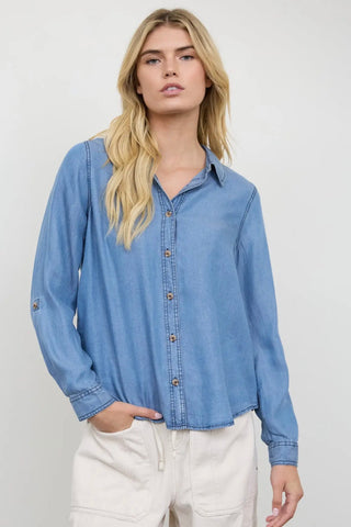 Denim Button Down