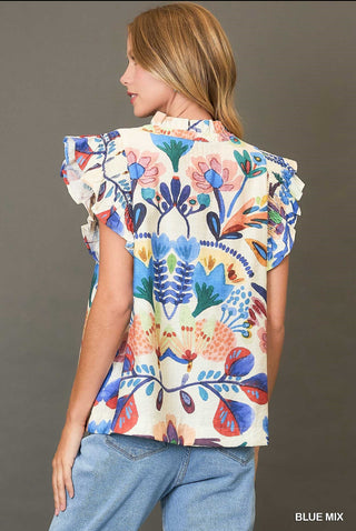 Garden Floral Blouse