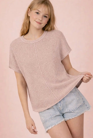 Sandstone Mineral Knit Sweater