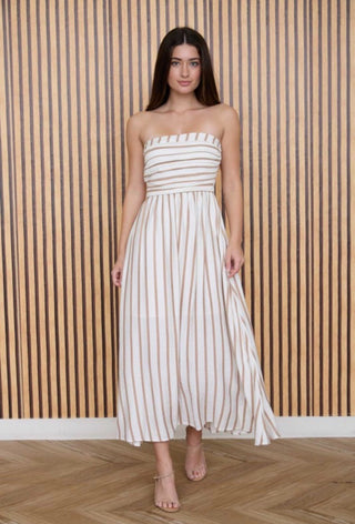 Stripe Linen Dress