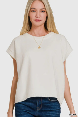Ivory Sweater Top